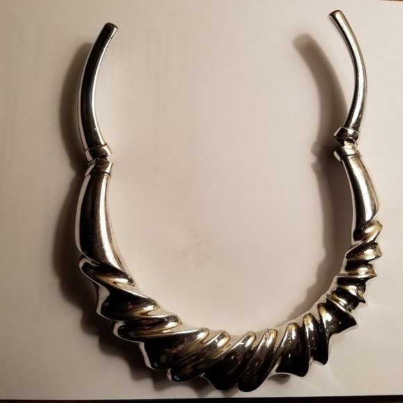 VINTAGE ESTATE STERLING SILVER ALEN DION NECKLACE - Picture 5 of 5